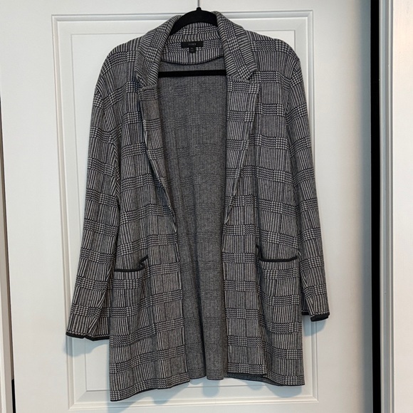 J. Crew Jackets & Blazers - J. Crew Plaid Wool Sweater Blazer